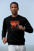 Aly & Fila Siyah Unisex Sweatshirt