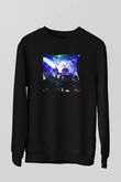 Aly & Fila Siyah Unisex Sweatshirt