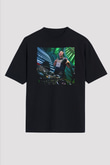 Aly & Fila Siyah Unisex Tişört T-Shirt - TişörtFabrikası
