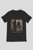 Aly & Fila Siyah Unisex V Yaka Tişört