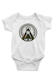 Amaranthe Baskılı Beyaz Unisex Bebek Body - Zıbın