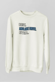 Ambulans şoförü Beyaz Unisex Sweatshirt