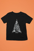 American Horror Story Baskılı Siyah Unisex Çocuk Tişört