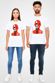 American Horror Story Beyaz Unisex Tişört T-Shirt