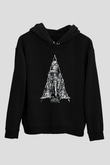 American Horror Story Siyah Unisex Hoodie