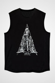 American Horror Story Siyah Unisex Kolsuz Tişört