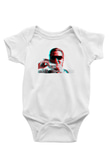 American Psycho Baskılı Beyaz Unisex Bebek Body - Zıbın
