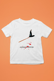 American Psycho Baskılı Beyaz Unisex Beyaz Çocuk Tişört - Tshirt
