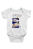 Amiga 500 Baskılı Beyaz Unisex Bebek Body - Zıbın