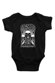 Amon Amarth Baskılı Siyah Bebek Body - Zıbın