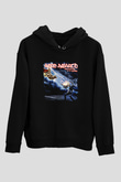 Amon Amarth Baskılı Unisex Siyah Hoodie