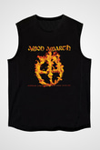 Amon Amarth Baskılı Unisex Siyah Kolsuz Tişört