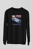 Amon Amarth Baskılı Unisex Siyah Sweatshirt