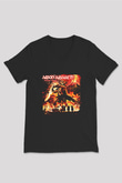 Amon Amarth Baskılı Unisex Siyah V Yaka Tişört