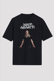 Amon Amarth Siyah Unisex Oversize Tişört T-Shirt