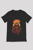 Amon Amarth Siyah Unisex V Yaka Tişört T-Shirt