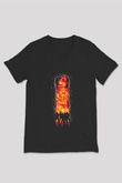 Amon Amarth Siyah Unisex V Yaka Tişört T-Shirt