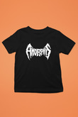 Amorphis Baskılı Siyah Unisex Çocuk Tişört