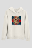 Amorphis Baskılı Unisex Beyaz Hoodie