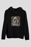 Amorphis Baskılı Unisex Siyah Hoodie