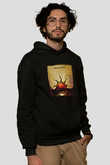 Amorphis Baskılı Unisex Siyah Hoodie