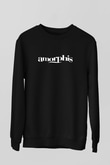Amorphis Siyah Unisex Sweatshirt