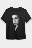 Amy Winehouse Siyah Unisex Tişört T-Shirt - TişörtFabrikası