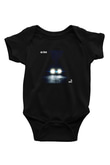 Anathema Baskılı Unisex Siyah Bebek Body - Zıbın
