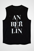 Anberlin Siyah Unisex Kolsuz Tişört
