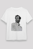 Andy Murray Baskılı Unisex Beyaz Tişört - Tshirt