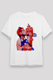 Andy Murray Baskılı Unisex Beyaz Tişört - Tshirt