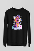 Andy Murray Baskılı Unisex Siyah Sweatshirt