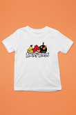 Angry Birds Baskılı Beyaz Unisex Çocuk Tişört