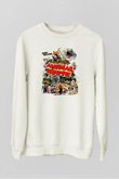 Animal House Beyaz Unisex  Sweatshirt