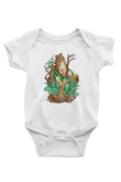 Anneler Günü Baskılı Beyaz Unisex Bebek Body - Zıbın