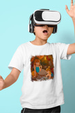 Anneler Günü Baskılı Beyaz Unisex Beyaz Çocuk Tişört - Tshirt