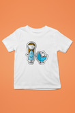 Anneler Günü Baskılı Beyaz Unisex Beyaz Çocuk Tişört - Tshirt