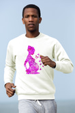 Anneler Günü Baskılı Beyaz Unisex Sweatshirt