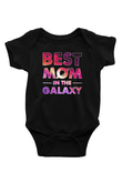 Anneler Günü Baskılı Unisex Siyah Bebek Body - Zıbın