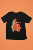Anneler Günü Baskılı Unisex Siyah Çocuk Tişört - Tshirt