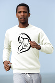 Anneler Günü Beyaz Unisex Sweatshirt