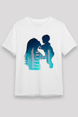 Anneler Günü Unisex Baskılı Beyaz Tişört - Tshirt