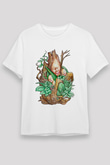 Anneler Günü Unisex Baskılı Beyaz Tişört - Tshirt