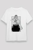 Anneler Günü Unisex Baskılı Beyaz Tişört - Tshirt