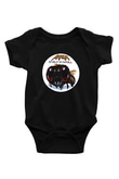Anthrax Baskılı Unisex Siyah Bebek Body - Zıbın