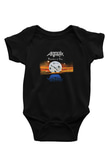 Anthrax Baskılı Unisex Siyah Bebek Body - Zıbın