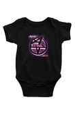 Anthrax Baskılı Unisex Siyah Bebek Body - Zıbın
