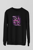 Anthrax Baskılı Unisex Siyah Sweatshirt