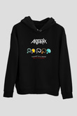 Anthrax Siyah Unisex Hoodie