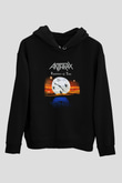 Anthrax Siyah Unisex Hoodie